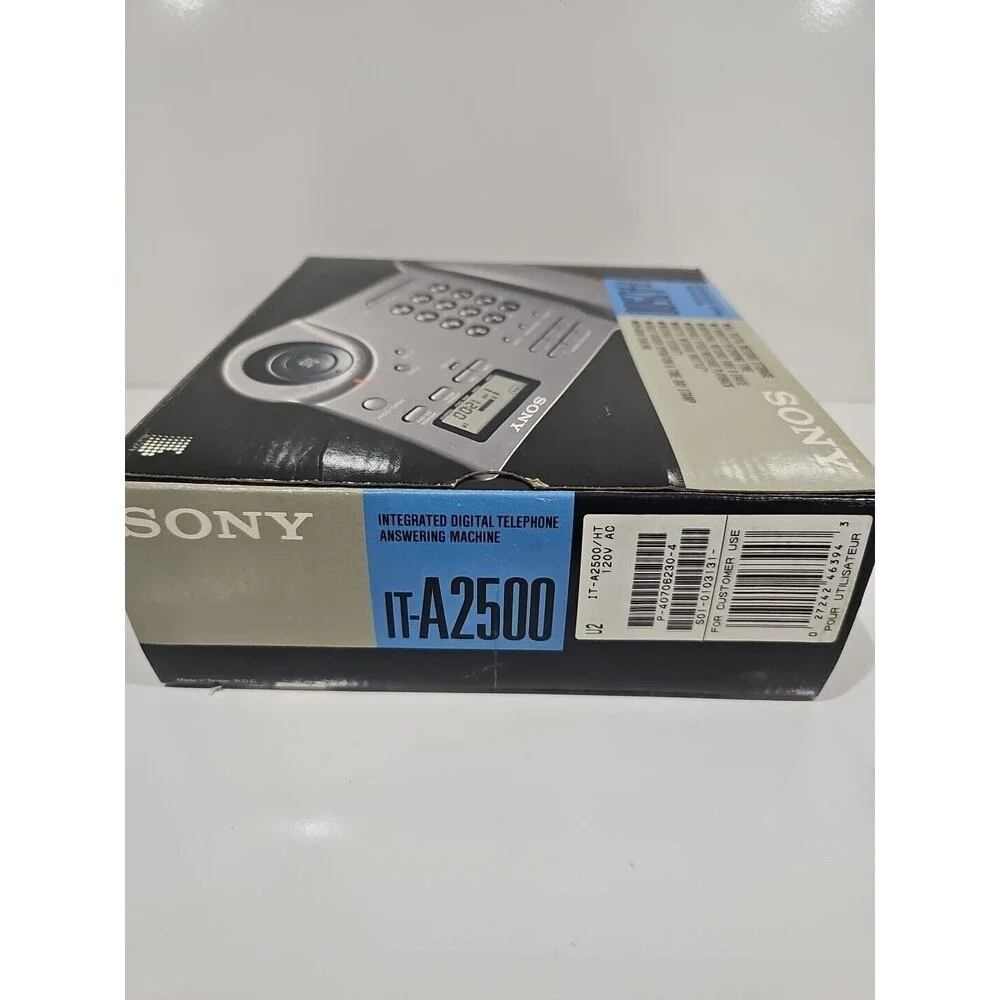 Sony IT-A2500 Integrated Digital Telephone Answering Machine Working